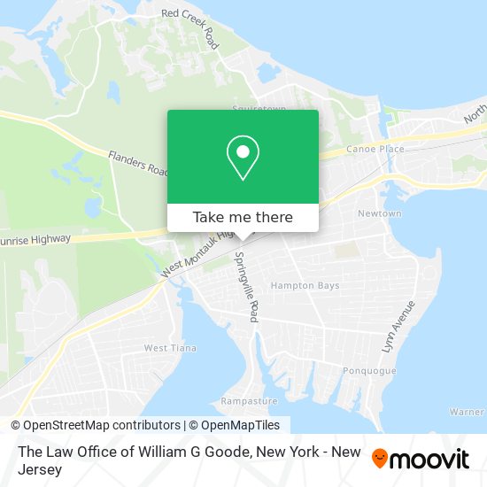 Mapa de The Law Office of William G Goode