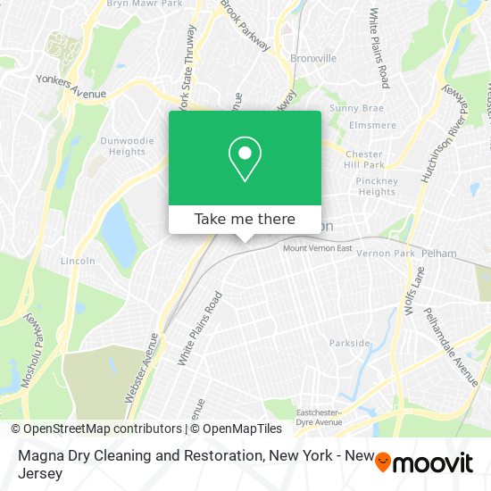 Magna Dry Cleaning and Restoration map
