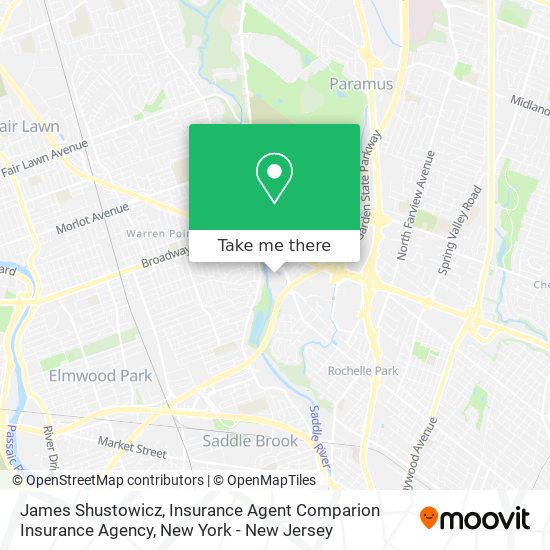 James Shustowicz, Insurance Agent Comparion Insurance Agency map