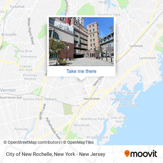 City of New Rochelle map