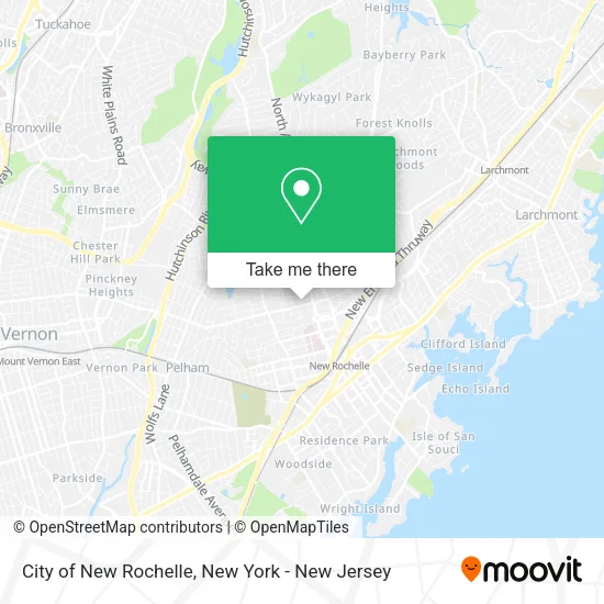 City of New Rochelle map