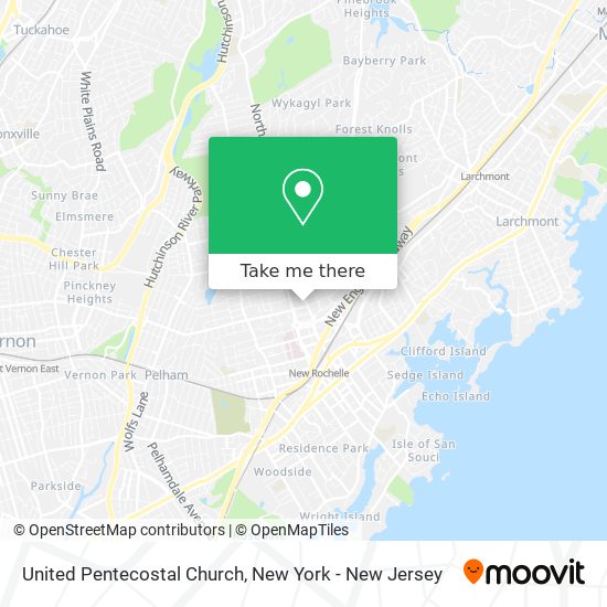 Mapa de United Pentecostal Church