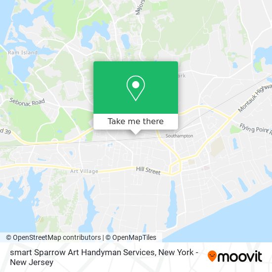 smart Sparrow Art Handyman Services map