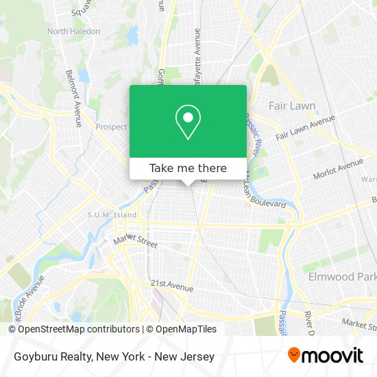 Goyburu Realty map