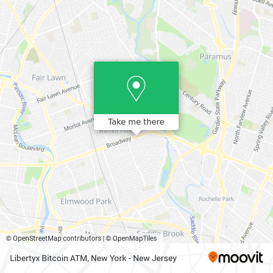 Libertyx Bitcoin ATM map