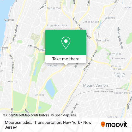 Mapa de Mooresmedical Transportation