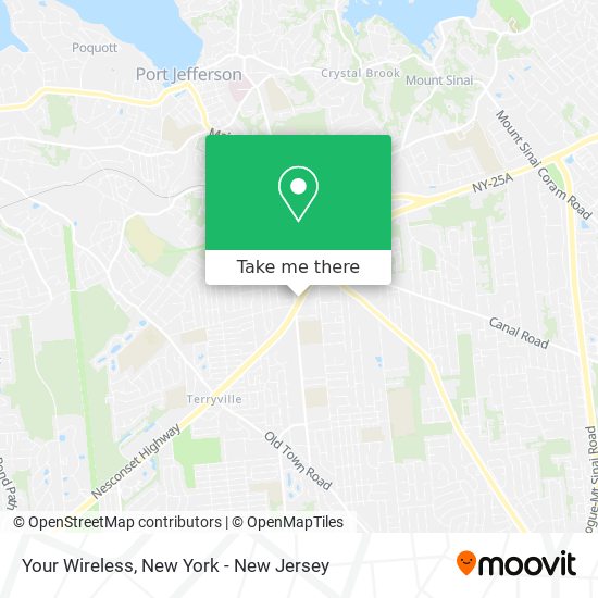 Your Wireless map