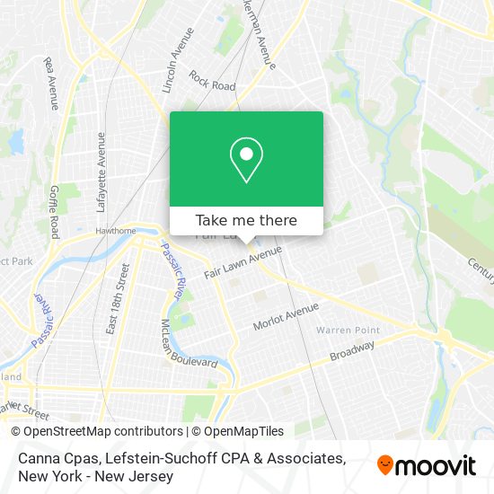 Mapa de Canna Cpas, Lefstein-Suchoff CPA & Associates