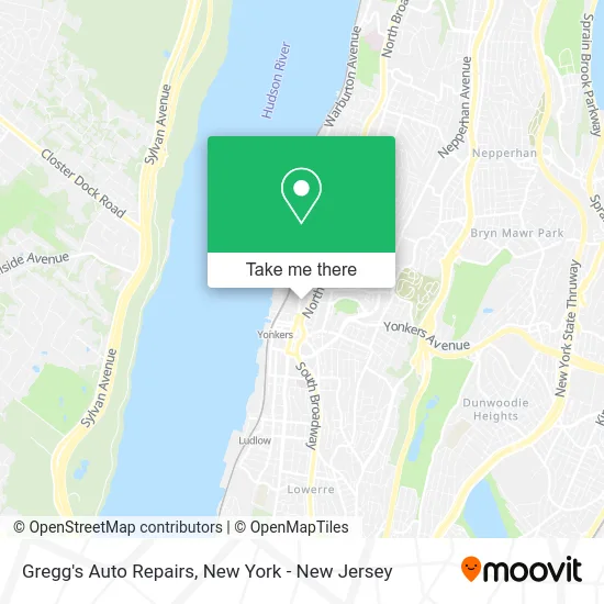 Gregg's Auto Repairs map