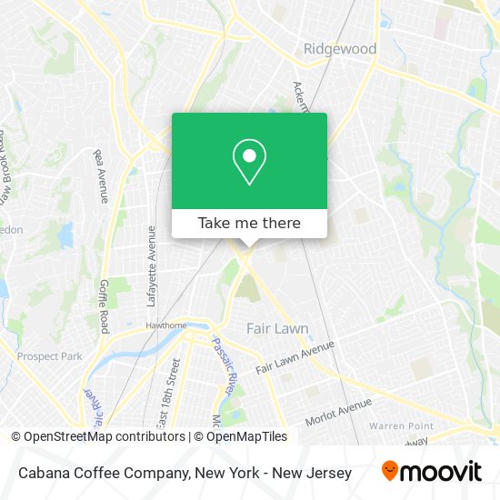 Cabana Coffee Company map