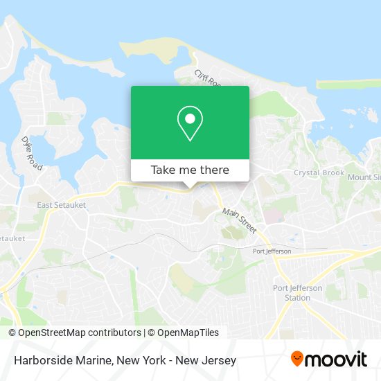 Harborside Marine map