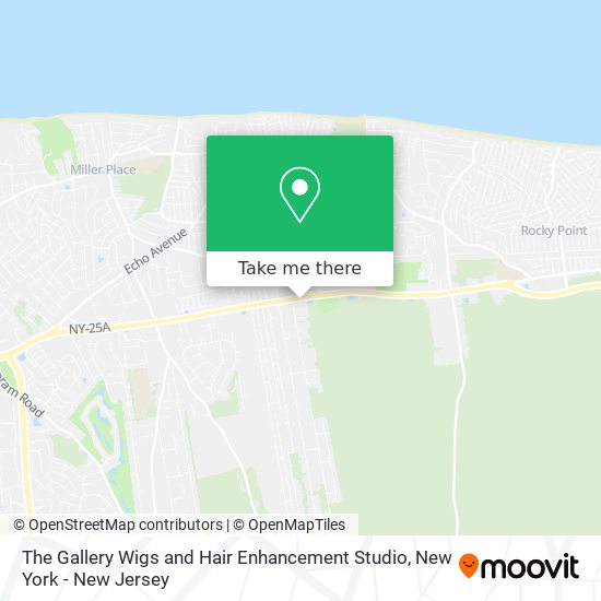 The Gallery Wigs and Hair Enhancement Studio map