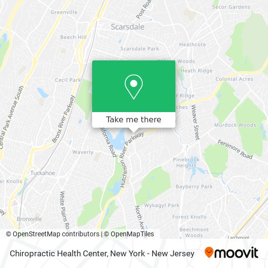 Mapa de Chiropractic Health Center