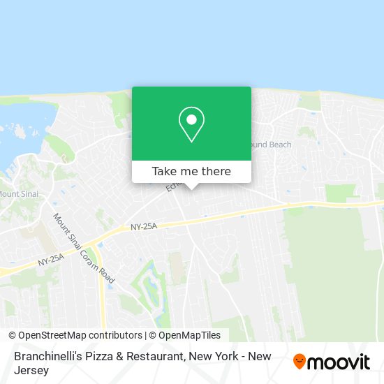 Mapa de Branchinelli's Pizza & Restaurant