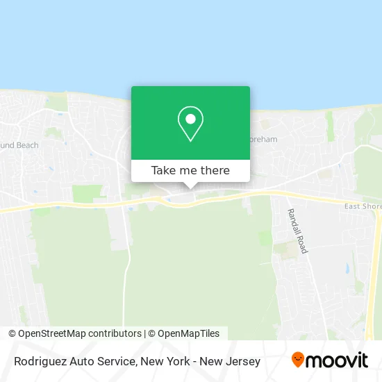 Rodriguez Auto Service map