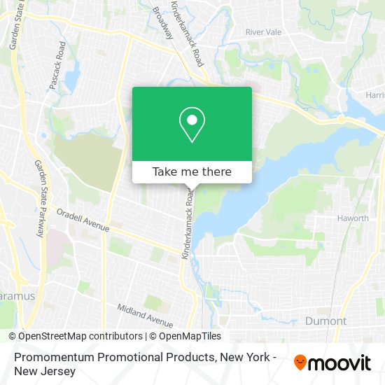 Promomentum Promotional Products map