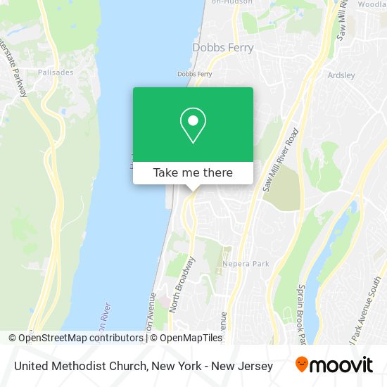 Mapa de United Methodist Church