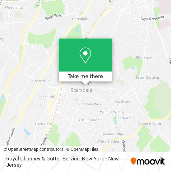 Royal Chimney & Gutter Service map