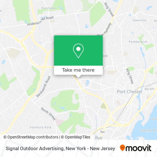 Mapa de Signal Outdoor Advertising