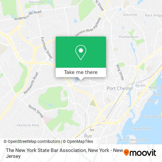 The New York State Bar Association map