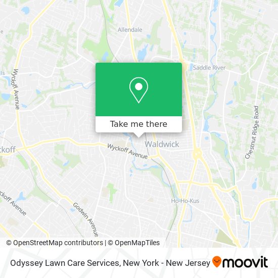 Odyssey Lawn Care Services map