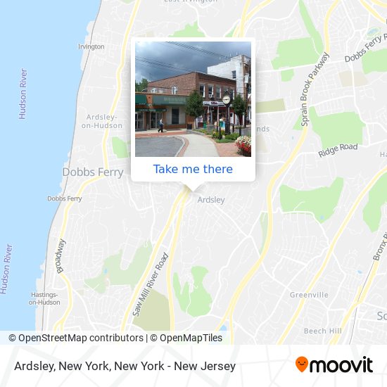 Ardsley, New York map