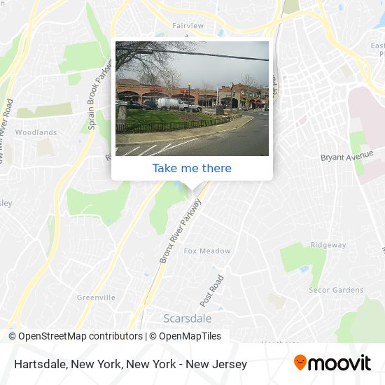 Hartsdale, New York map