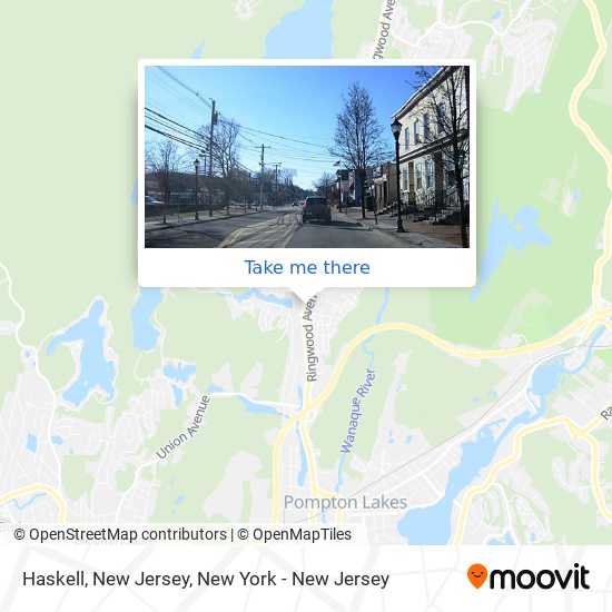 Mapa de Haskell, New Jersey
