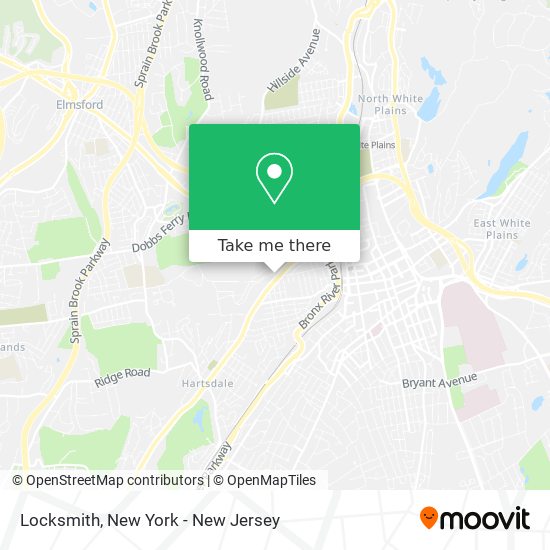 Locksmith map