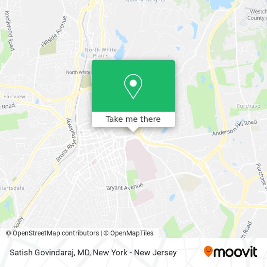 Mapa de Satish Govindaraj, MD