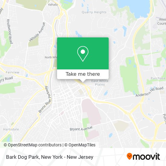 Bark Dog Park map