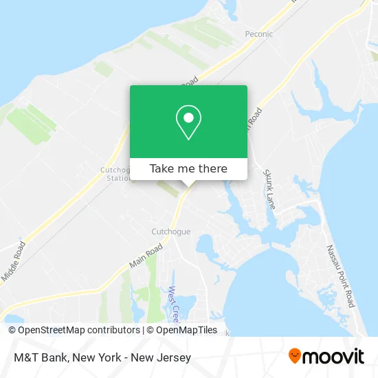 M&T Bank map