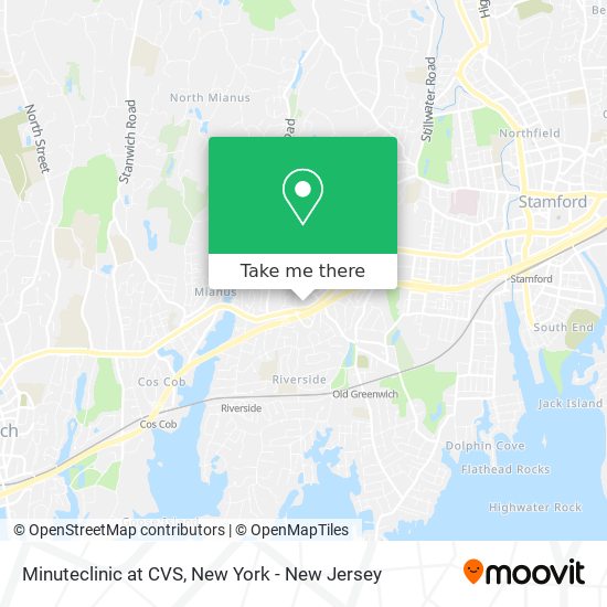 Mapa de Minuteclinic at CVS