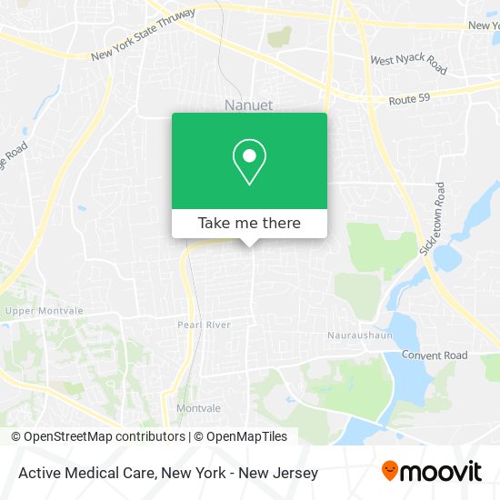 Mapa de Active Medical Care