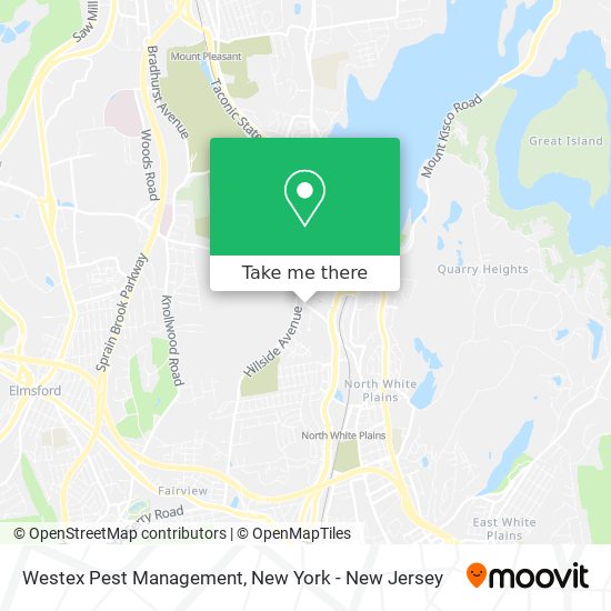 Westex Pest Management map