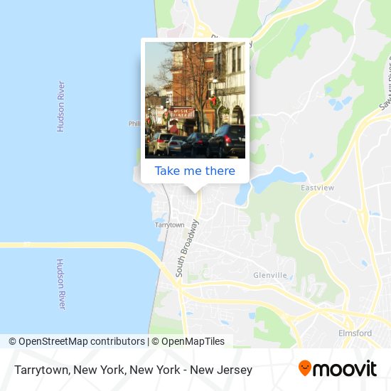 Tarrytown, New York map