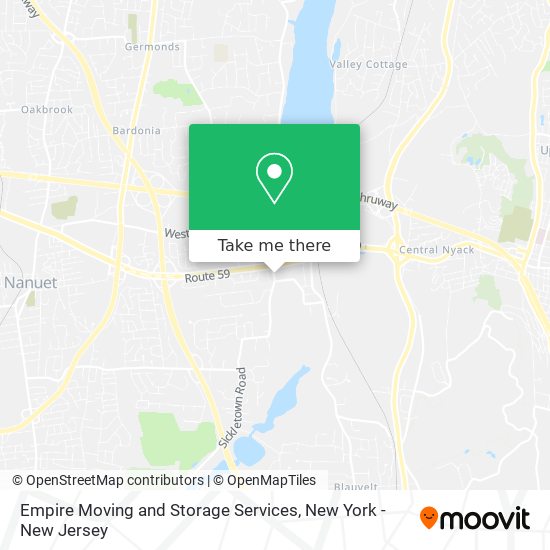 Mapa de Empire Moving and Storage Services