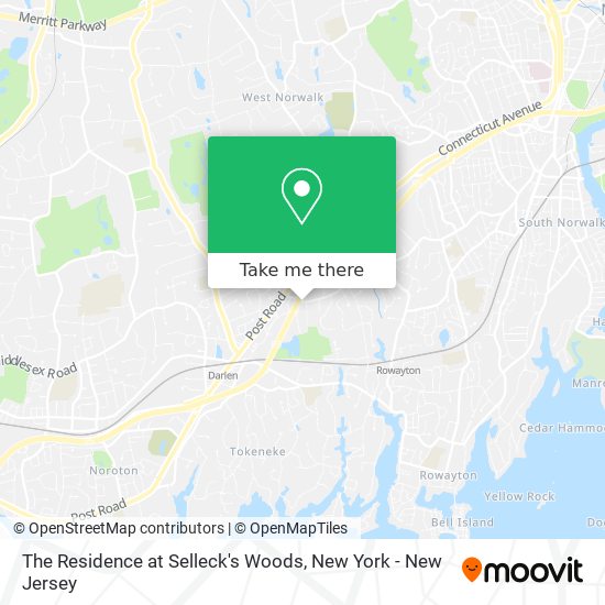 Mapa de The Residence at Selleck's Woods