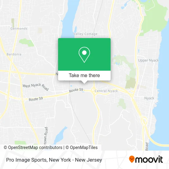 Pro Image Sports map