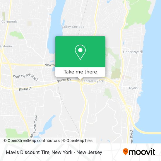 Mapa de Mavis Discount Tire