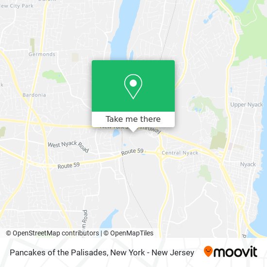 Mapa de Pancakes of the Palisades