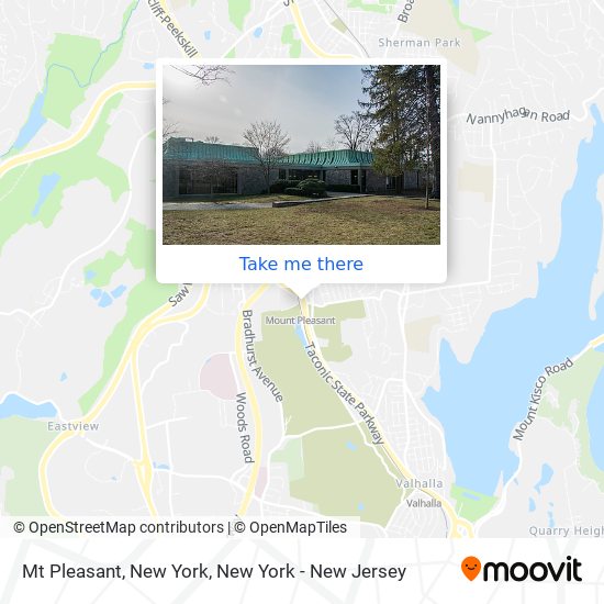 Mapa de Mt Pleasant, New York