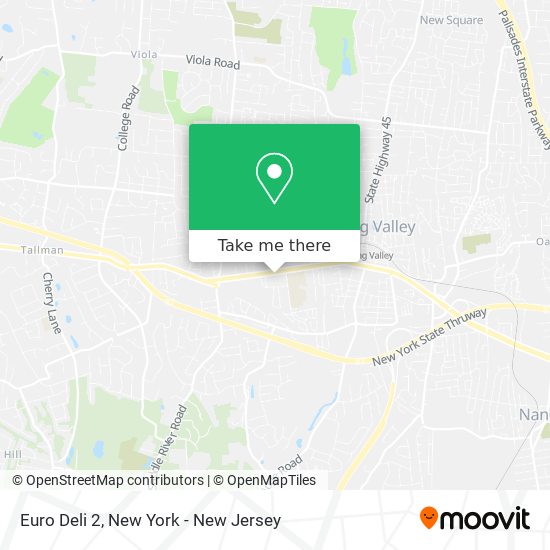 Euro Deli 2 map