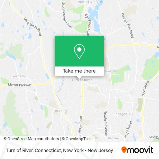 Mapa de Turn of River, Connecticut