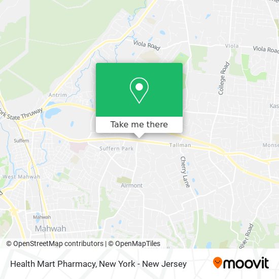 Health Mart Pharmacy map