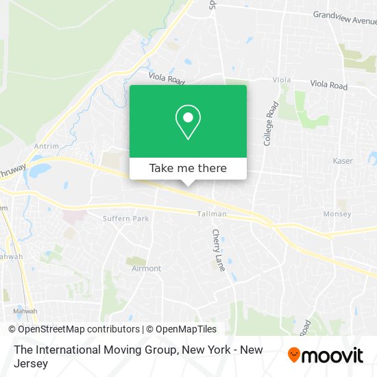 The International Moving Group map