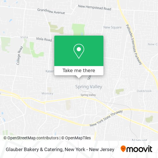 Glauber Bakery & Catering map