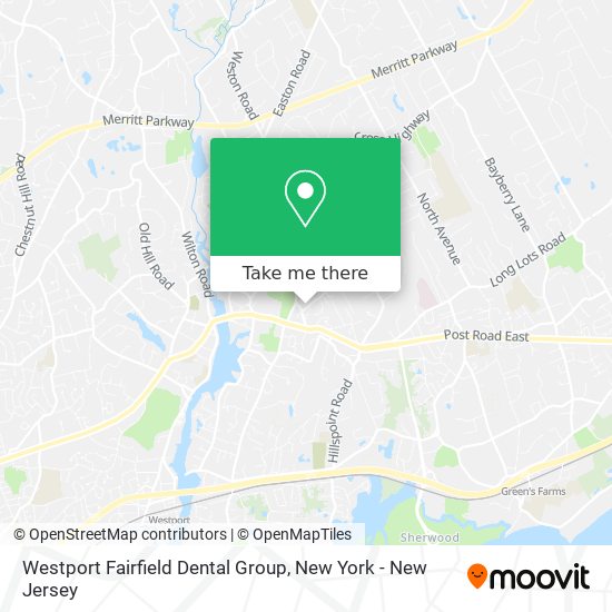 Mapa de Westport Fairfield Dental Group