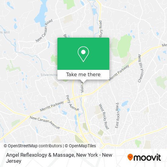 Angel Reflexology & Massage map