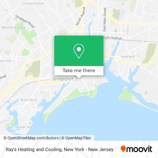 Ray's Heating and Cooling map